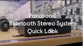 PANASONIC SC-DM202 Bluetooth All-in-One Stereo System -Quick Look