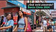 Asi es el Barrio chino en Lima Peru 2024, Un paseo por la calle Capon