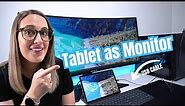 Use Your Android Tablet as a Second PC Monitor with a USB Cable