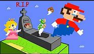 Mario After Death | R.I.P Super Mario Bros | Mario Sad Story Moment | Game Animation