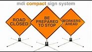 Construction - Utility Compact Road Signs