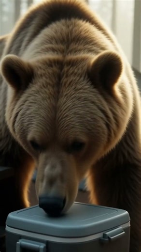 Grizzly Bear Walks Right Into Campsite! 🐻😱