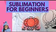 🎀SUBLIMATION FOR BEGINNERS: HOW TO MAKE BREAST CANCER AWARENESS T SHIRTS STEP-BY-STEP
