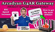 ✅ External Antenna Test - Waveform 4x4 MIMO - T-Mobile 5G Home Internet Arcadyan TMO-G4AR