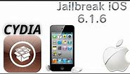 how to jailbreak a iPod Touch 4th gen on iOS 6.1.6