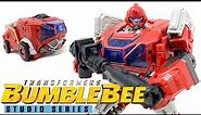 Transformers Studio Series Deluxe Class IRONHIDE Bumblebee Movie Review