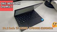 Unboxing: ONE-NETBOOK OneMix 5 2 in 1 Laptop Intel® Core™ i7-1250U CPU 10.1inch 10 Core 12 Thread