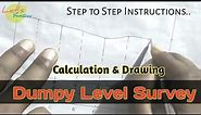 Dumpy level survey. HCL method of levelling.| (বাংলা)audio