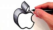 How to Draw the Apple Logo in 3D