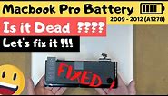 Replace Macbook Pro Battery A1278