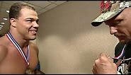Austin recalls a hilarious interaction with Angle: A&E WWE’s Most Wanted Treasures – Kurt Angle