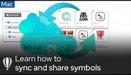 How to sync and share symbols | CorelDRAW for Mac