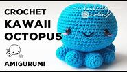 Amigurumi Crochet Kawaii Octopus | NO SEWING REQUIRED 🐙