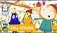 Peg + Cat FULL EPISODE | The Chicken Problem / The Space Creature Problem | PBS KIDS