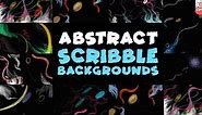 Abstract Scribble Backgrounds | Motion Graphis Pack