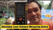 SNDWAY SW-TG50 Laser Distance Meter : Unboxing and Quick Test