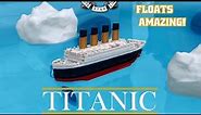 Floating RMS Titanic Model for Kids, Detailed Replica Titanic Model
