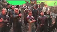 Avengers singing Happy Birthday to Thanos ( Josh Brolin)