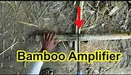 DIY: Make Bamboo Amplifier for smartphones! Indian bamboo jugaad speaker for mobile.