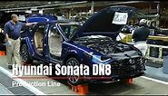 Hyundai Sonata DN8 Production Line - Car Factory In USA