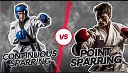 Martial Arts: Point Sparring vs. Continuous Sparring | Unlocking the Secrets of Sparring Styles!