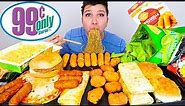 My First Time Trying 99 Cent Store Food • MUKBANG