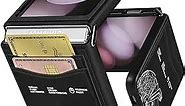 Shorogyt for Samsung Galaxy Z Flip 5 Wallet Case with Card Holder, Designer Space Pattern Back Flip Folio Leather Phone Cases Z Flip 5 for Women Men Girls