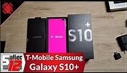 T-Mobile Samsung Galaxy S10+ - Unboxing and initial setup