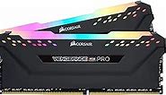 Corsair VENGEANCE RGB PRO DDR4 16GB (2x8GB) 3200MHz CL16 Intel XMP 2.0 iCUE Compatible Computer Memory - Black (CMW16GX4M2C3200C16)