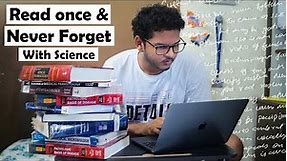 How I *Scientifically* Memorized 12+ Books for My MBBS Exams | Anuj Pachhel