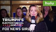 Triumph the Insult Comic Dog Sends Fake Fox News Girls to Trump Rally • Triumph on Hulu