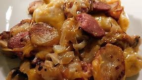Southern Fried Potatoes and Sausage
