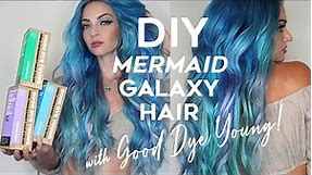 DIY Mermaid Galaxy Hair with GOOD DYE YOUNG