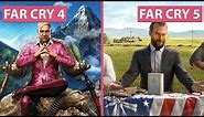 [4K] Far Cry 4 vs. Far Cry 5 Graphics Comparison