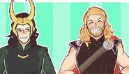 || Thor & Loki || Chime_(meme)