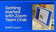 Getting started with Zoom Team Chat