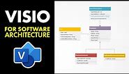 Visio For Software Architecture ( Class, Sequence and ERD Diagrams )