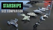 Starships Size Comparison 3D 🛸