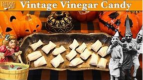 Old Fashioned Halloween Candy & the First Halloween Party