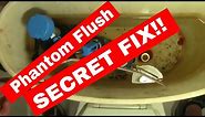 Toilet PHANTOM GHOST Flushing: SECRET FIX! -- HINT: NOT THE FLAPPER!
