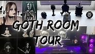 GOTH BEDROOM TOUR - Goth PC Setup, Goth Decorations & more!