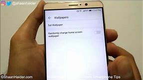 How to Automatically Change Wallpaper on Huawei P10, Mate 9, P9 or ANY Huawei Smartphone