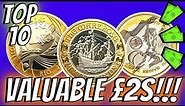 Top 10 Most Valuable and Rare £2 Coins!! (UK Circulation)