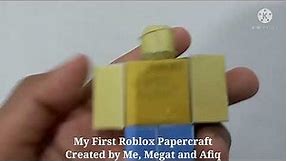 Roblox Papercraft