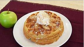 Club Chefman Recipe - Apple Cinnamon Waffle