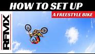 Freestyle Motocross Bike Setup || FMX Tips with Ronnie Faisst