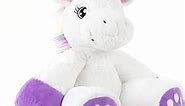 Plushible Unicorn Stuffed Animal for Kids (18")