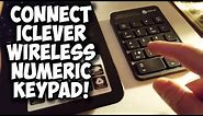 Connect iClever Wireless Numeric Keypad