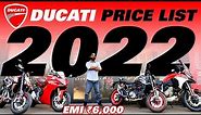 2022 All Ducati Bike Price In India 🏍️💨 Ft Ducati Panigale V4, Ducati Multistrada & Ducati Scrambler