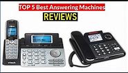 ✅ BEST 5 Answering Machines Reviews | Top 5 Best Answering Machines - Buying Guide